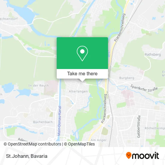 Карта St.Johann