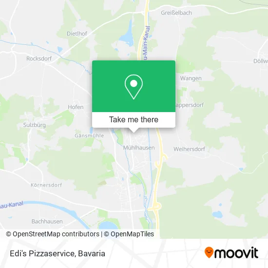 Карта Edi's Pizzaservice