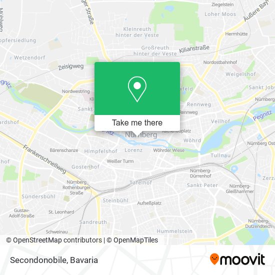 Secondonobile map