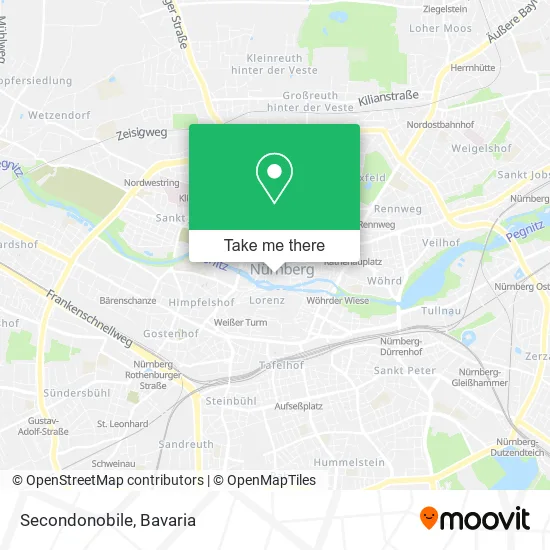 Карта Secondonobile