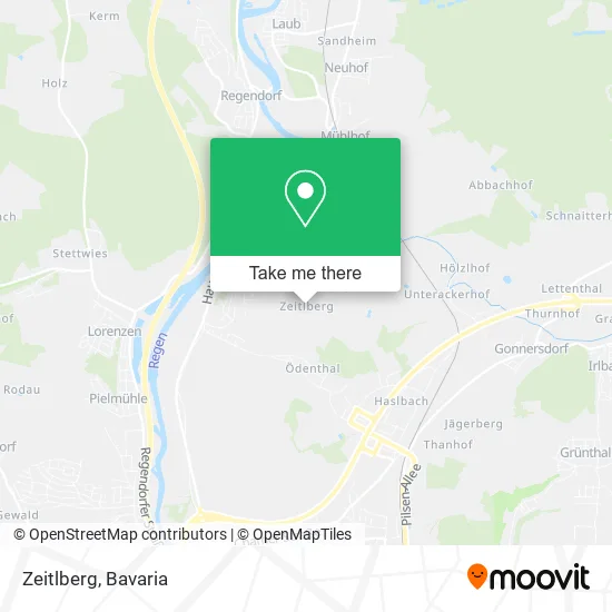 Карта Zeitlberg