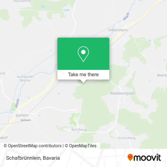 Карта Schafbrünnlein