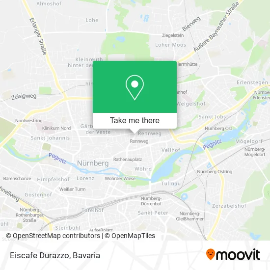 Карта Eiscafe Durazzo