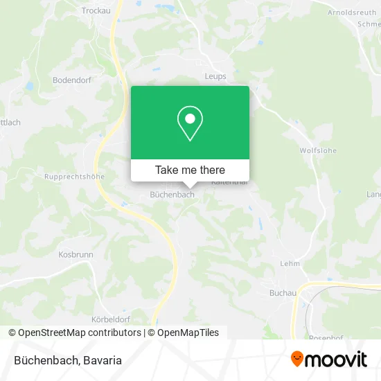 Карта Büchenbach