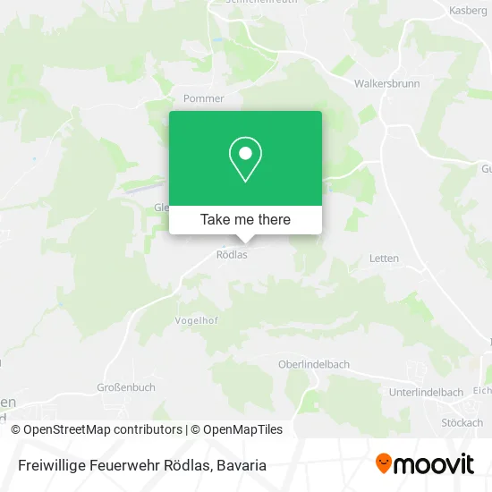 Карта Freiwillige Feuerwehr Rödlas