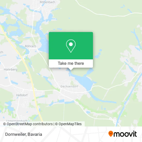 Карта Dornweiler