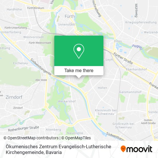 Ökumenisches Zentrum Evangelisch-Lutherische Kirchengemeinde map