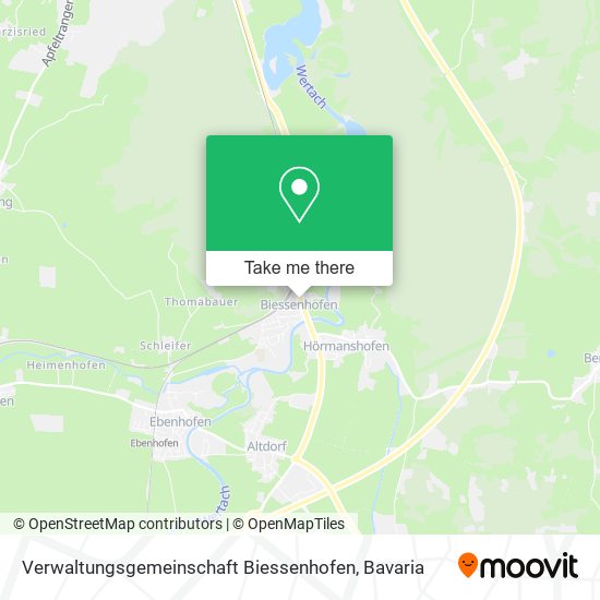 Verwaltungsgemeinschaft Biessenhofen map