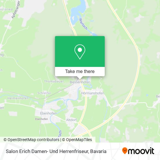 Salon Erich Damen- Und Herrenfriseur map