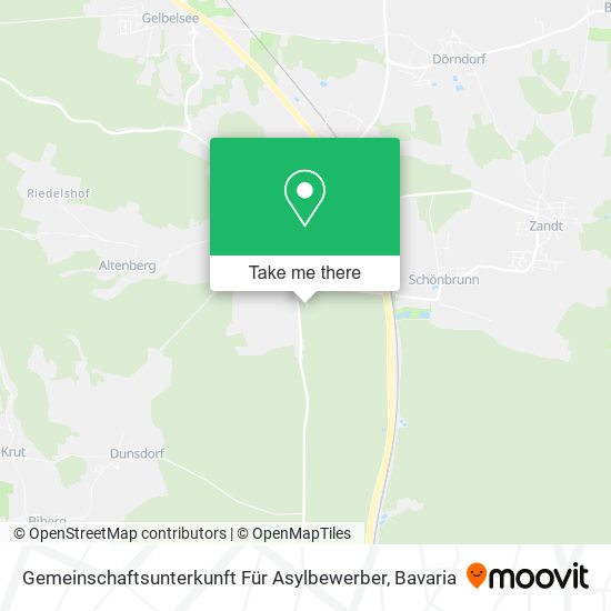 Gemeinschaftsunterkunft Für Asylbewerber map