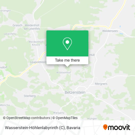 Wasserstein-Höhlenlabyrinth (C) map