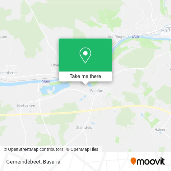 Карта Gemeindebeet