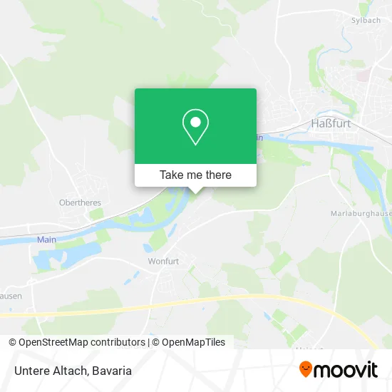 Карта Untere Altach