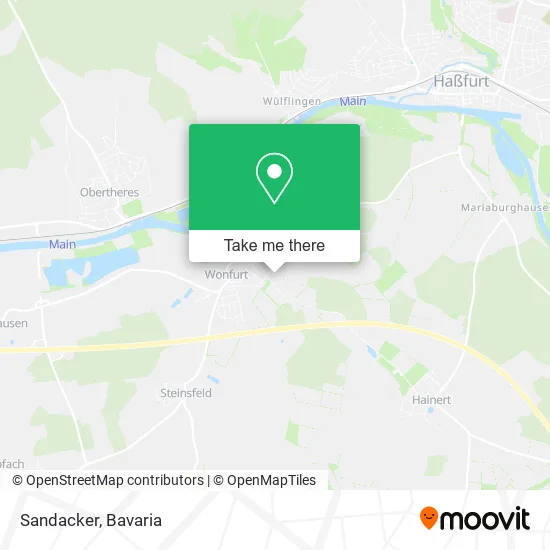 Карта Sandacker