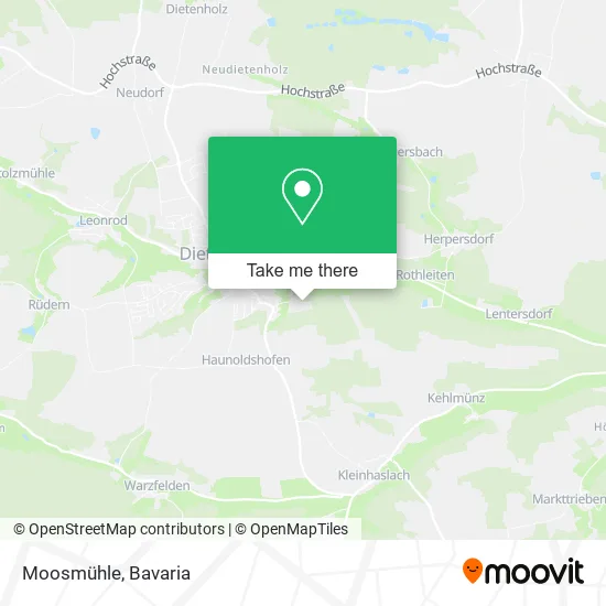 Карта Moosmühle