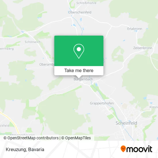Карта Kreuzung