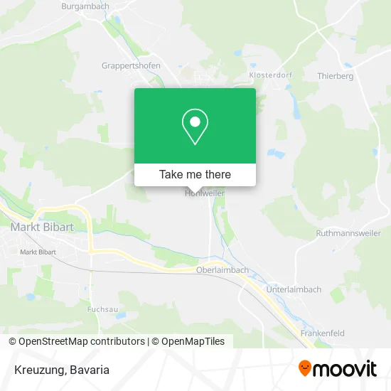 Карта Kreuzung