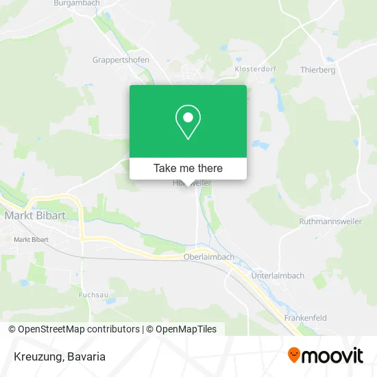 Карта Kreuzung
