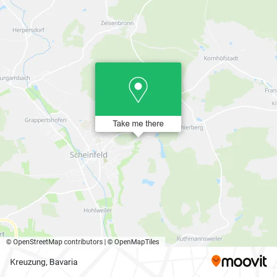 Карта Kreuzung