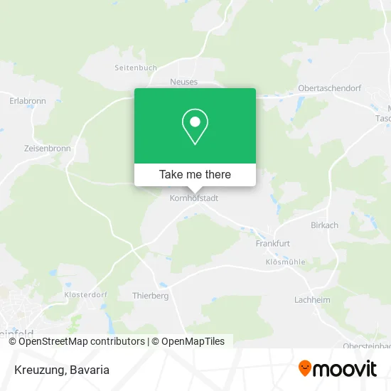Карта Kreuzung