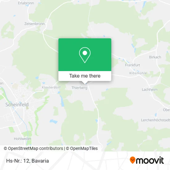 Карта Hs-Nr.: 12