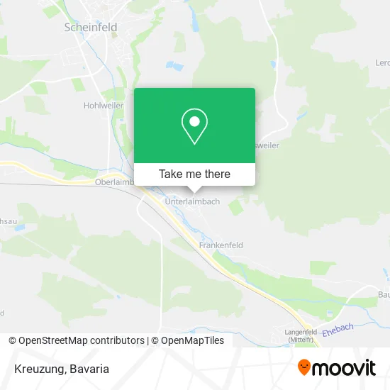 Карта Kreuzung