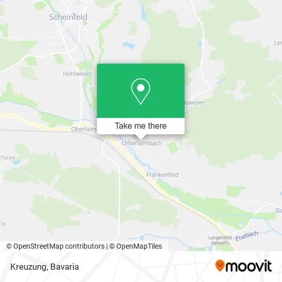Карта Kreuzung