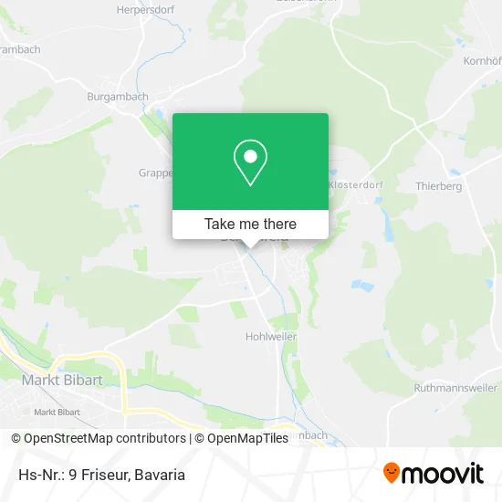 Карта Hs-Nr.: 9 Friseur