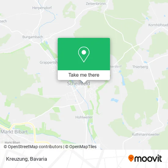 Карта Kreuzung