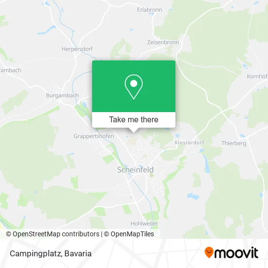 Карта Campingplatz