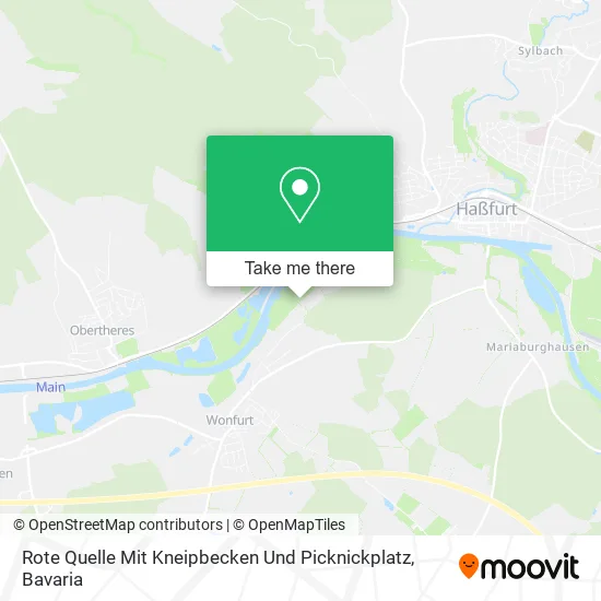 Rote Quelle Mit Kneipbecken Und Picknickplatz map