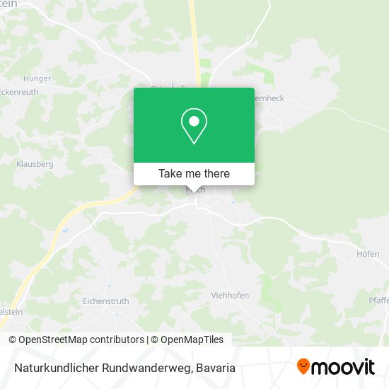 Карта Naturkundlicher Rundwanderweg