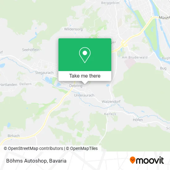 Карта Böhms Autoshop