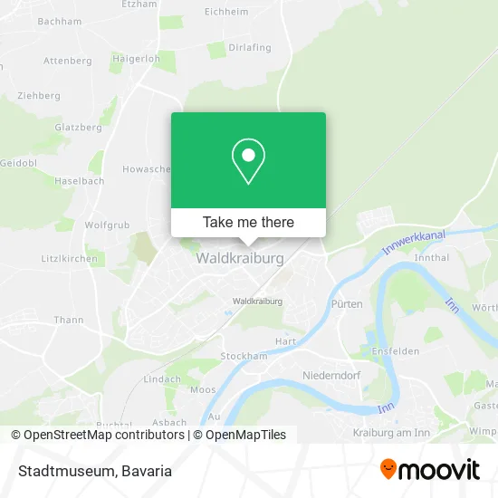 Stadtmuseum map