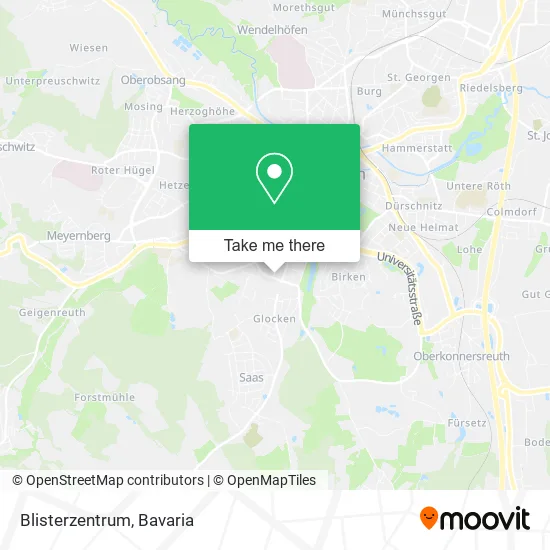 Карта Blisterzentrum