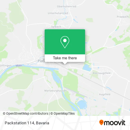 Карта Packstation 114