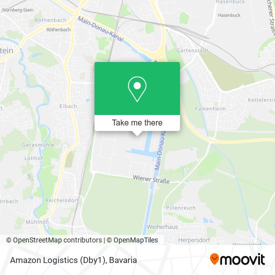 Карта Amazon Logistics (Dby1)