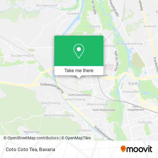 Карта Coto Coto Tea