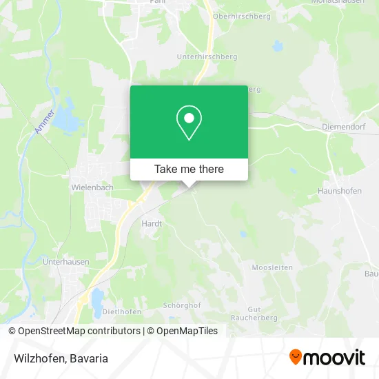 Карта Wilzhofen