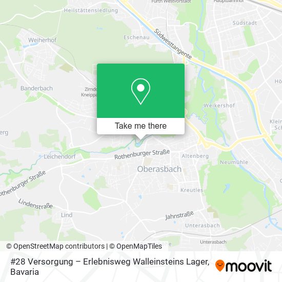 #28 Versorgung – Erlebnisweg Walleinsteins Lager map