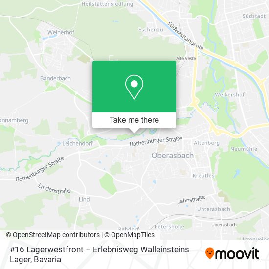 #16 Lagerwestfront – Erlebnisweg Walleinsteins Lager map