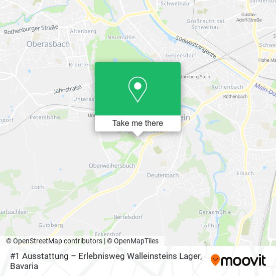 #1 Ausstattung – Erlebnisweg Walleinsteins Lager map