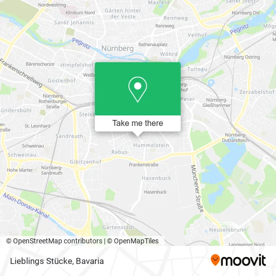 Карта Lieblings Stücke