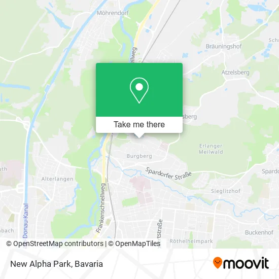 Карта New Alpha Park