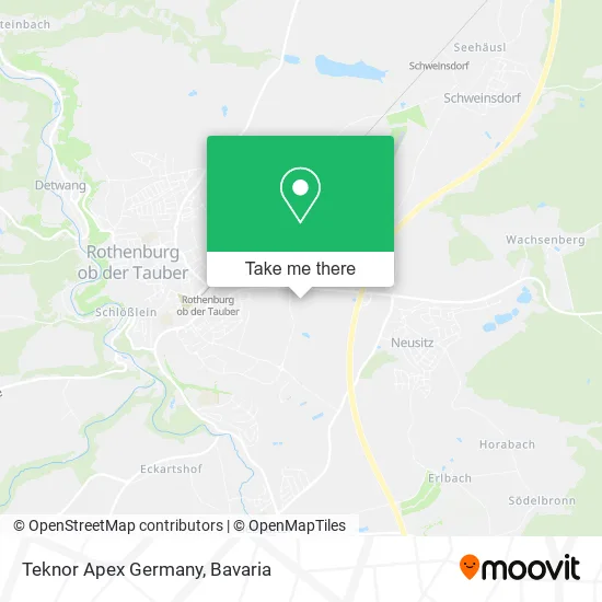 Карта Teknor Apex Germany