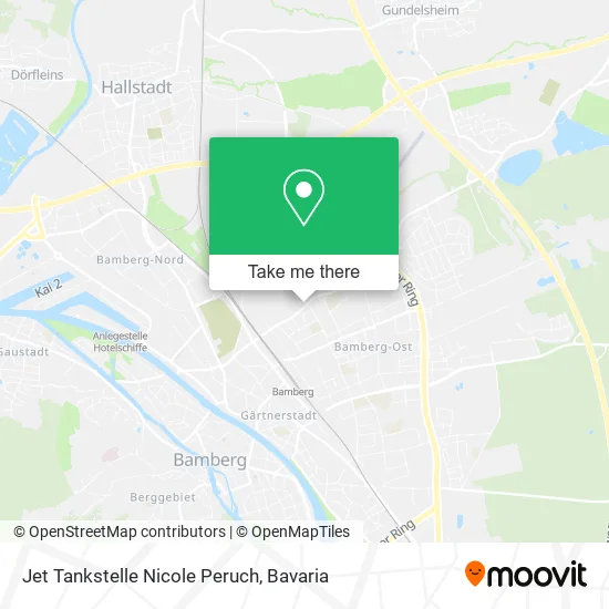Карта Jet Tankstelle Nicole Peruch