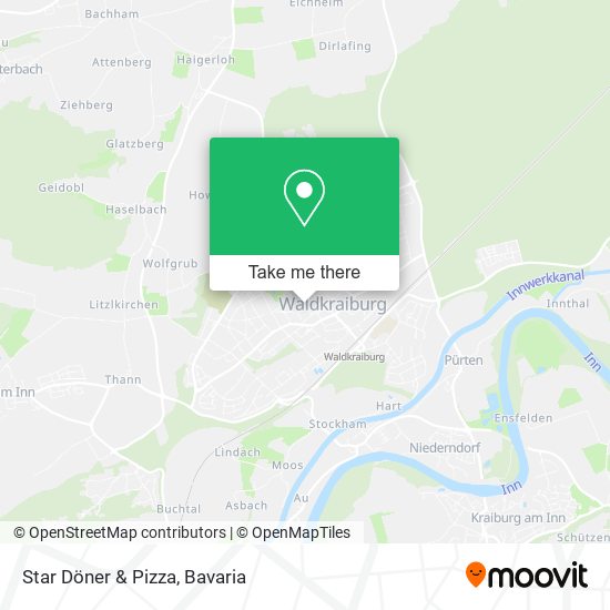 Star Döner & Pizza map