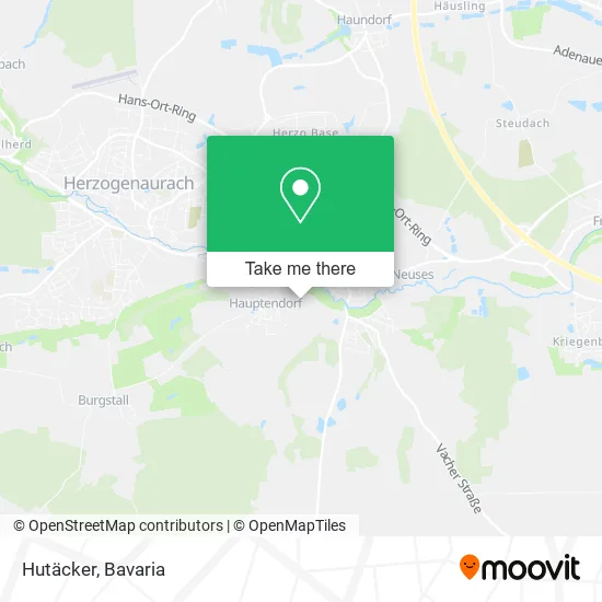 Карта Hutäcker