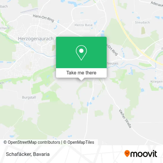 Карта Schafäcker