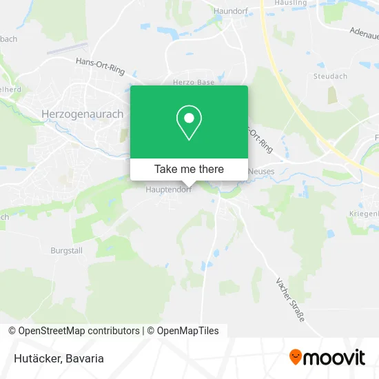 Карта Hutäcker